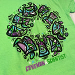 Youth Tee ‘Go Nuts for Donuts’ Lime Green